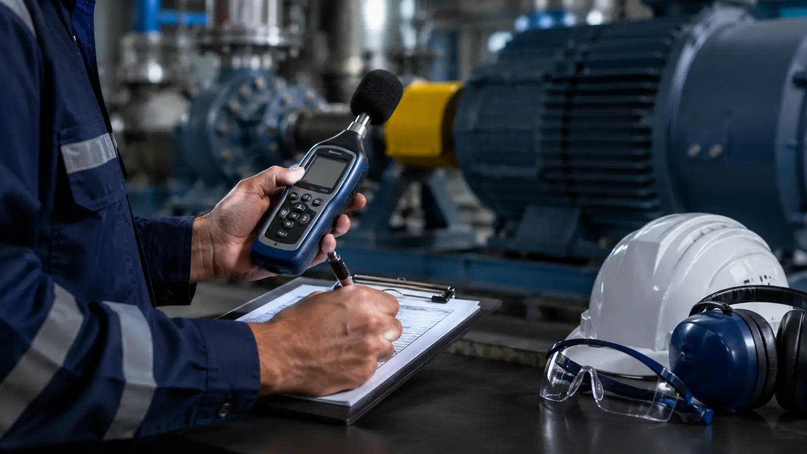 Avaliação técnica de condições de trabalho em ambiente industrial